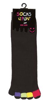 2 Paar TippTexx 24 Einzel-Zehen-Socken